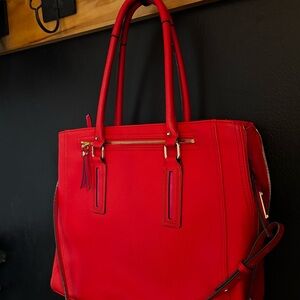 Stella & Dot Orange Tote